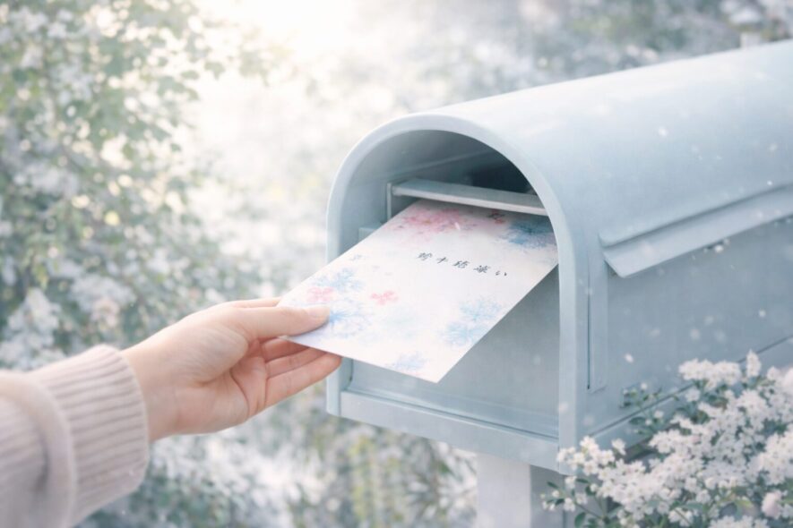 年賀状じまいを寒中見舞いで伝える