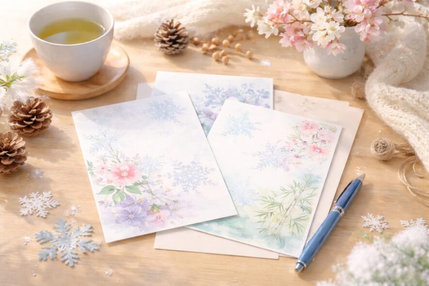 【寒中見舞いで年賀状じまいはOK】失礼にならない文例と判断軸