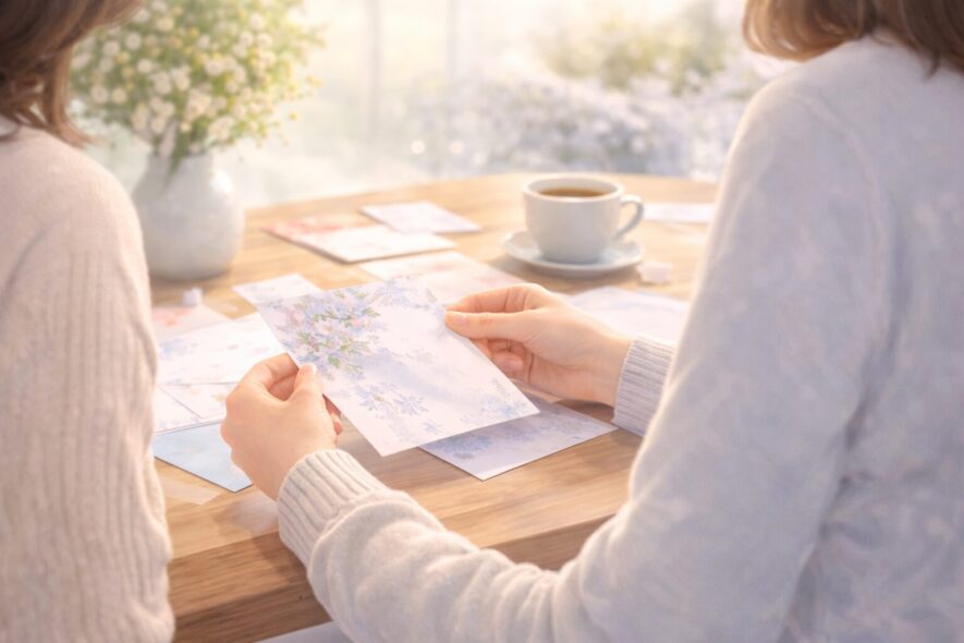 寒中見舞いの短文は型で成立