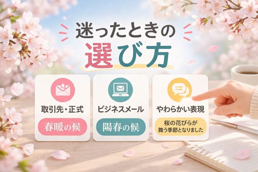 迷ったときの選び方