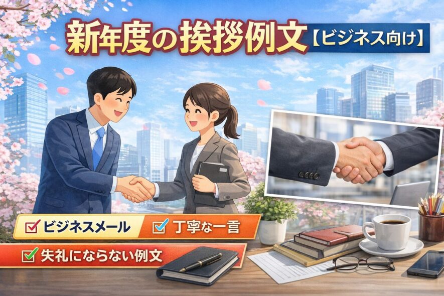 新年度の挨拶例文【ビジネス向け】