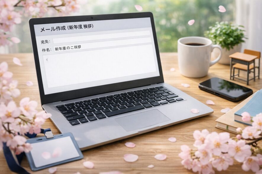 新年度挨拶の例文【メール】