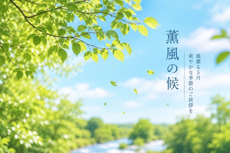 5月中旬の時候の挨拶（11〜20日）｜最も5月らしい爽やかな表現