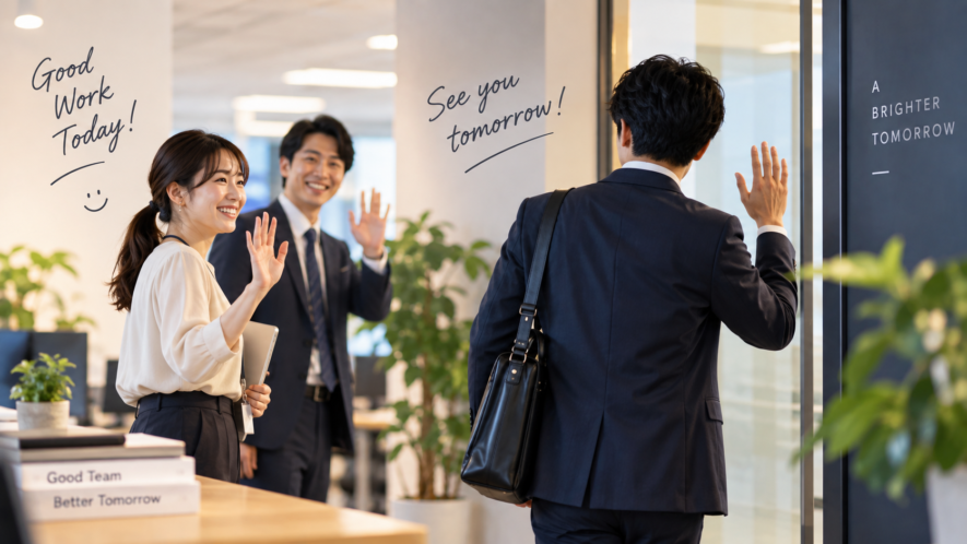 退社時の「お疲れ様でした」の英語